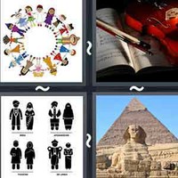 4 Pics 1 Word Cultural