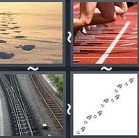 4 Pics 1 Word Levels Track