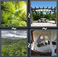 4 Pics 1 Word Levels Canopy