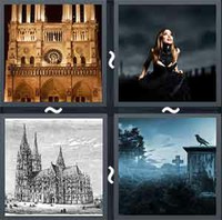 4 Pics 1 Word Levels Gothic