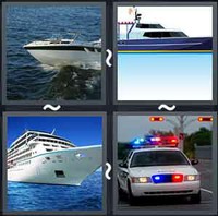 4 Pics 1 Word Cruiser