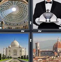 4 Pics 1 Word Dome