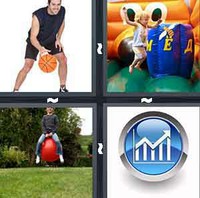 4 Pics 1 Word Levels Bounce