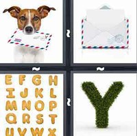 4 Pics 1 Word Letter