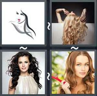4 Pics 1 Word Wavy