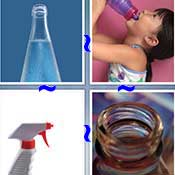 Whats the Word Bottle