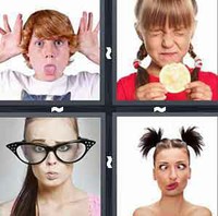 4 Pics 1 Word Levels Grimace