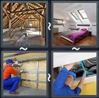 4 Pics 1 Word Levels Attic