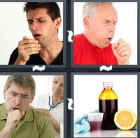 4 Pics 1 Word Levels Cough