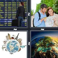4 Pics 1 Word Levels Travel