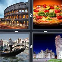 4 Pics 1 Word Levels Italy