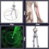 4 Pics 1 Word Levels Radius
