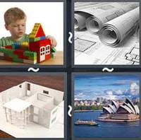 4 Pics 1 Word Levels Building