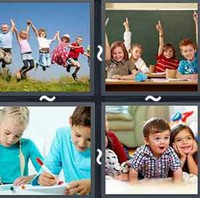 4 Pics 1 Word Levels Children