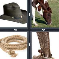 4 Pics 1 Word Levels Cowboy