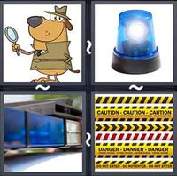 4 Pics 1 Word Levels Police