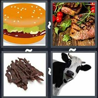 4 Pics 1 Word Beef