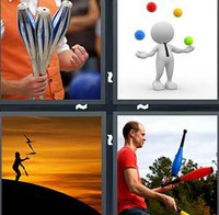 4 Pics 1 Word Levels Juggler