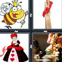 4 Pics 1 Word Levels Queen