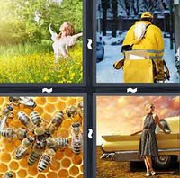4 Pics 1 Word Yellow