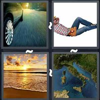 4 Pics 1 Word Coast