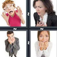 4 Pics 1 Word Levels Afraid