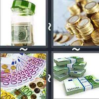 4 Pics 1 Word Levels Cash