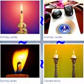 Whats the Word Candle