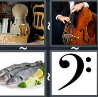 4 Pics 1 Word Levels Bass