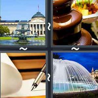 4 Pics 1 Word Levels Fountain