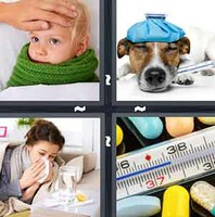 4 Pics 1 Word Levels Fever