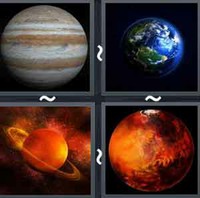 4 Pics 1 Word Planet
