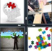 4 Pics 1 Word Levels Jigsaw