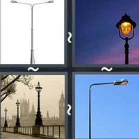 4 Pics 1 Word Levels Lamppost