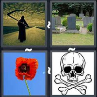 4 Pics 1 Word Death