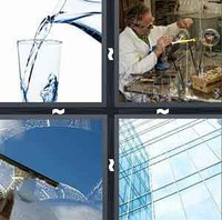 4 Pics 1 Word Levels Glass