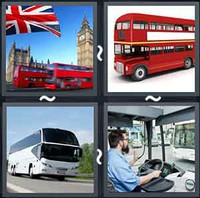 4 Pics 1 Word Levels Bus