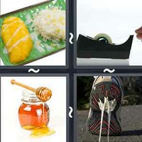 4 Pics 1 Word Levels Sticky
