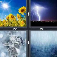 4 Pics 1 Word Weather