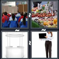 4 Pics 1 Word Stand