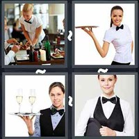4 Pics 1 Word Levels Waitress