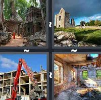 4 Pics 1 Word Levels Ruin
