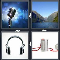 4 Pics 1 Word Sound
