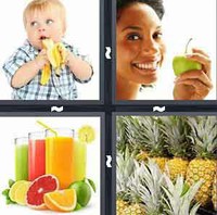 4 Pics 1 Word Levels Fruit