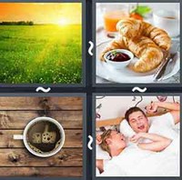 4 Pics 1 Word Morning