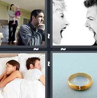4 Pics 1 Word Levels Divorce