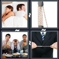 4 Pics 1 Word Tension