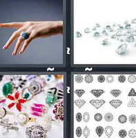 4 Pics 1 Word Levels Gem