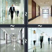 4 Pics 1 Word Corridor