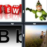 4 Pics 1 Word Bold